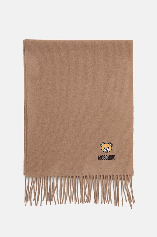 Moschino esarfa de lana M5783.50124 maro AW25