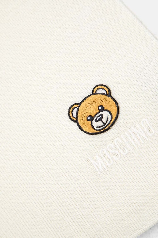 Akcesoria Moschino szalik wełniany M3139.30620 beżowy