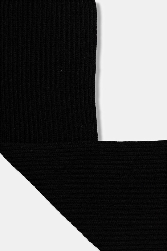 Κασκόλ United Colors of Benetton 1302U0723 μαύρο AW25
