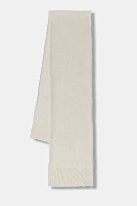 Μάλλινο κασκόλ United Colors of Benetton μαλλί μπεζ 1002DU01E