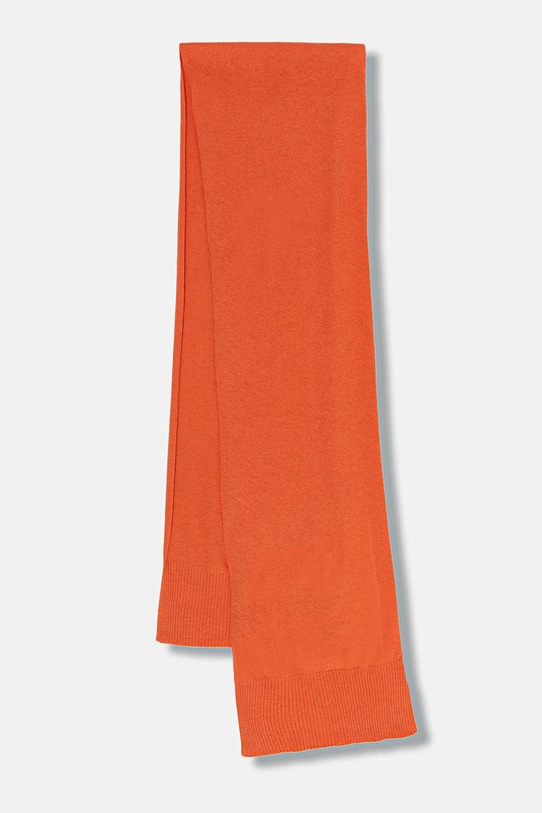 Vlnený šál United Colors of Benetton vlna oranžová 1002DU01E