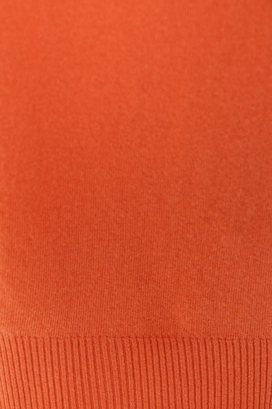 Accesorii United Colors of Benetton eșarfă de lână 1002DU01E portocaliu