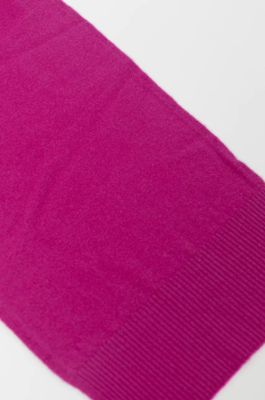 Vlněná šála United Colors of Benetton 1002DU01E růžová AW24