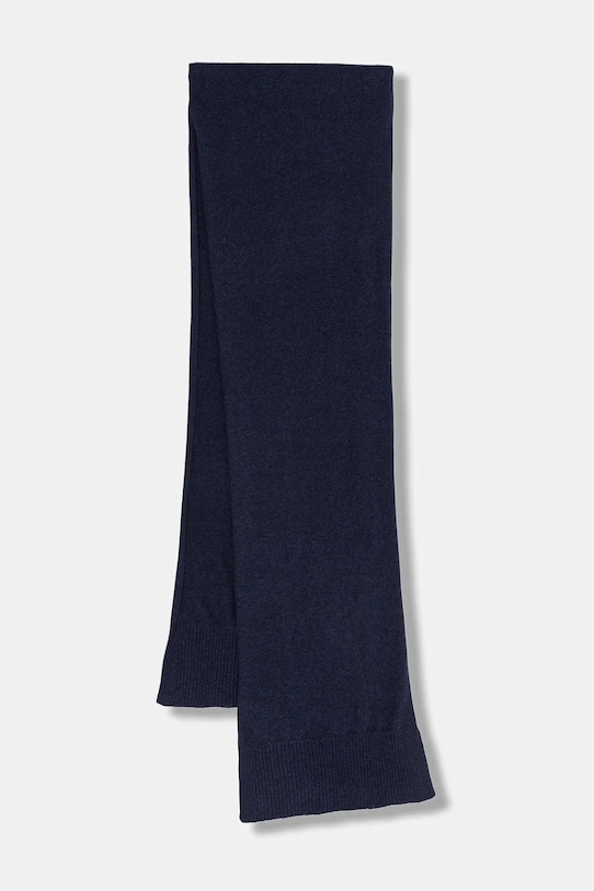 Vlnený šál United Colors of Benetton vlna tmavomodrá 1002DU01E