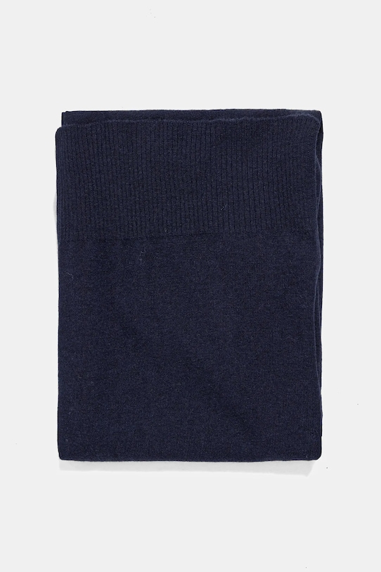 Vlnený šál United Colors of Benetton 1002DU01E tmavomodrá AW25