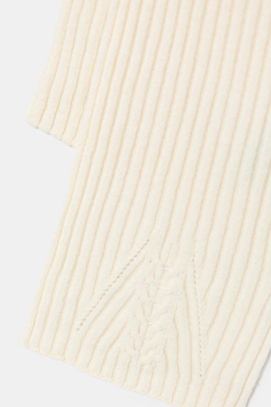 Вълнен шал United Colors of Benetton 1244DU01G бежов AW25