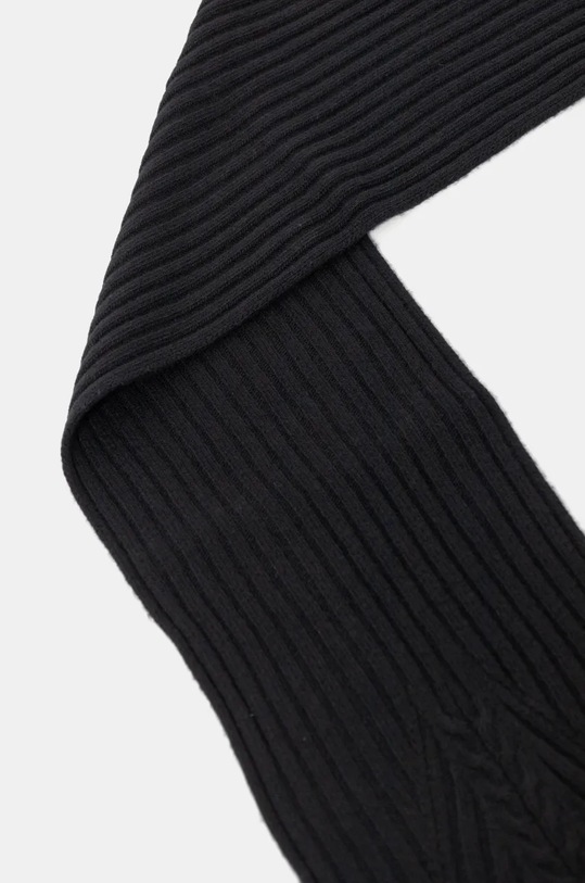 Vlnený šál United Colors of Benetton 1244DU01G čierna AW25