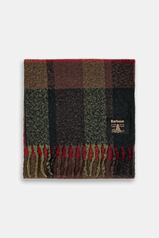 Barbour szalik USC0391 zielony AW25