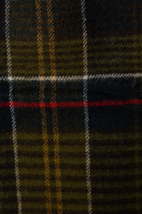 Barbour esarfa din amestec de lana USC0389 verde AW24