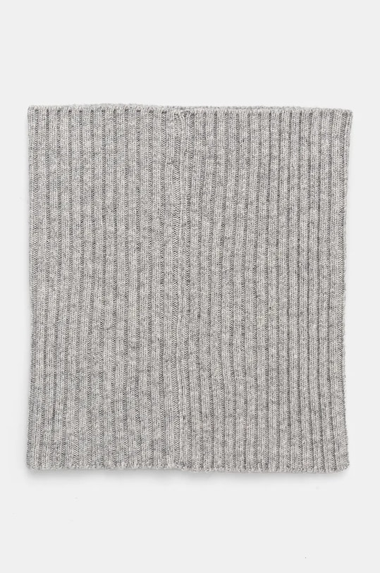 Sisley fular din amestec de lana uni gri 132HSU00D