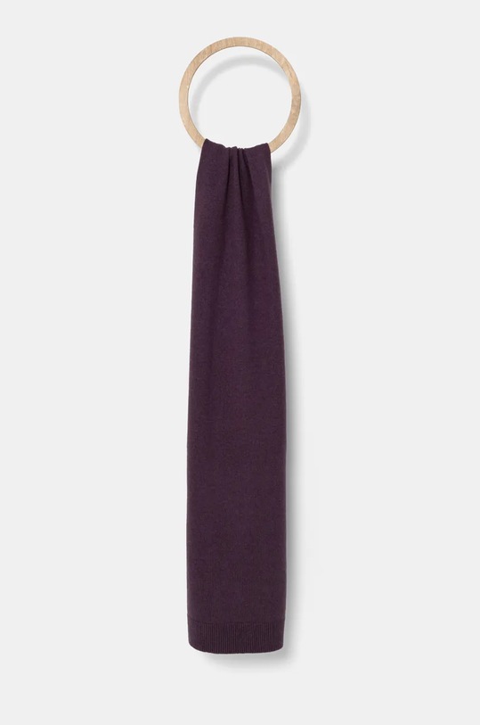 Sisley esarfa din amestec de lana uni violet 102HM0500