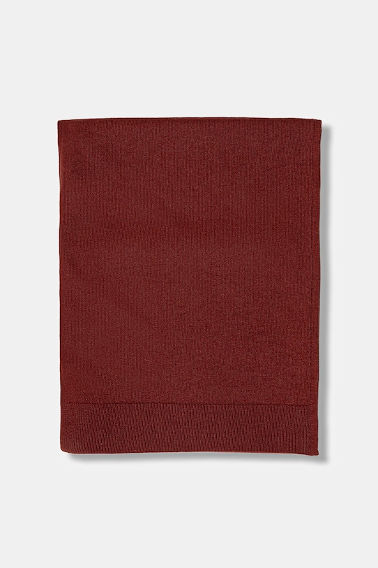 Sisley sciarpa con aggiunta di lana 102HM0500 granata AW25