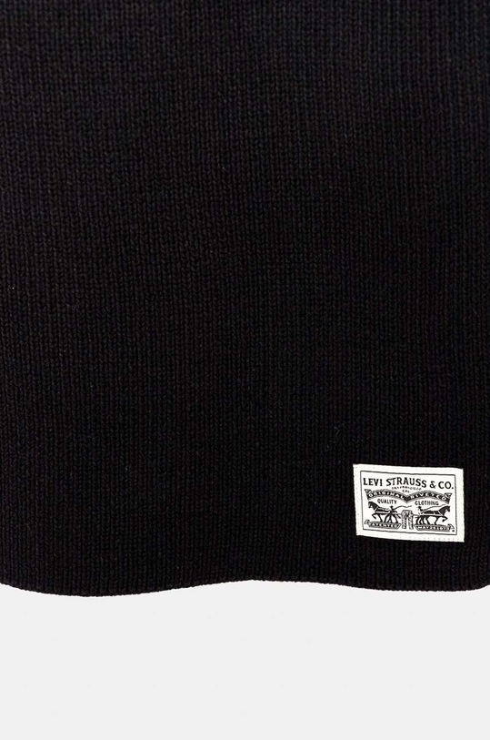 Levi's szalik bawełniany 000JB.0000 czarny AW24