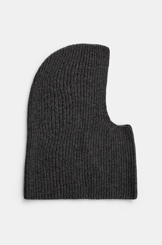 A.P.C. wool balaclava cagoule sacha gray WVBBR.M25070