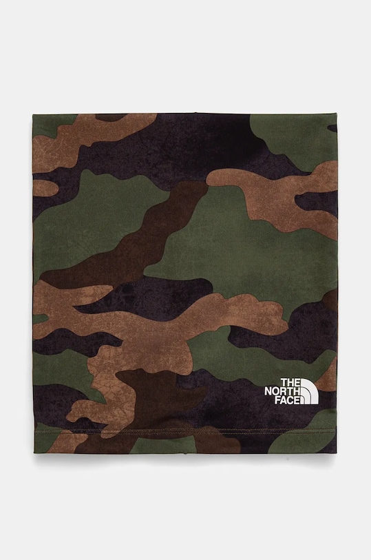 The North Face fular impletit Base cu modele verde NF0A7WH639O1