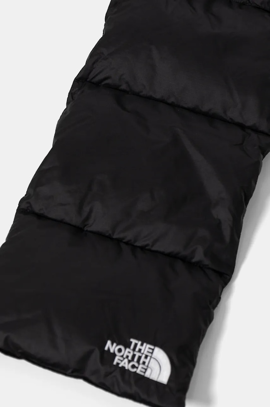 Páperový šál The North Face Nuptse Scarf NF0A8A39KX71 čierna AW24