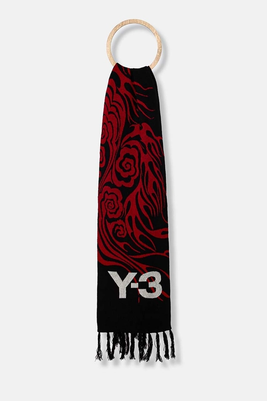 Y-3 wool scarf JFA Scarf JF3666 black AW24