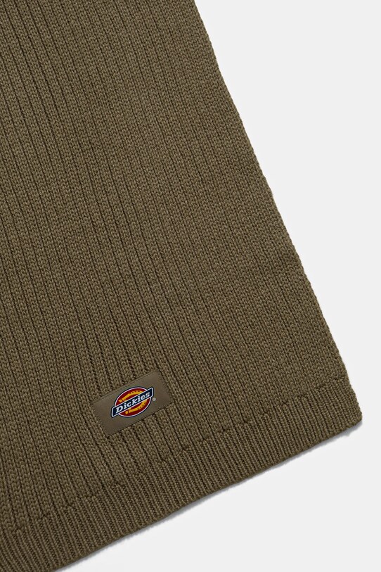 Аксесуари Шарф з домішкою вовни Dickies RIB DK0A4Z3G зелений