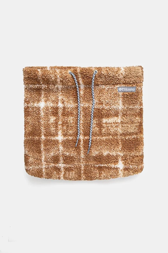 Šál komín Columbia West Bend pletenina hnedá 2099571