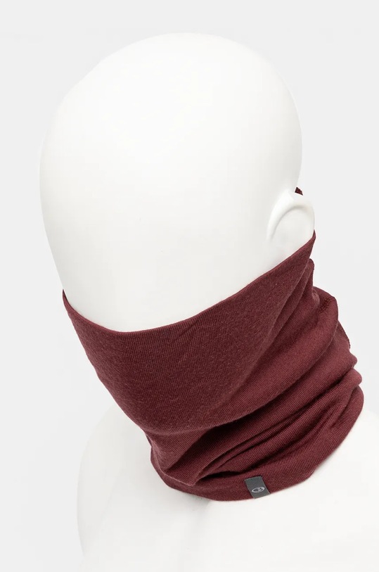 Cjevasti šal Icebreaker Merino 260 Apex Chute Planet friendly bordo IB10345801C1