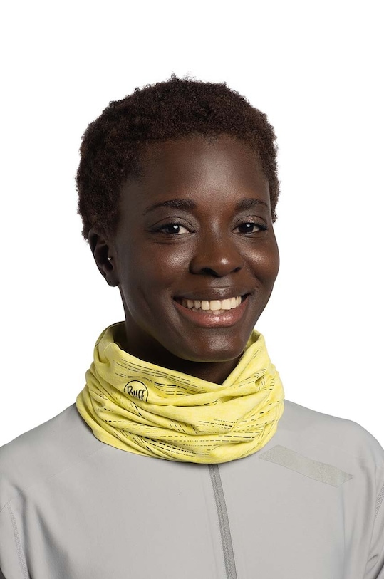 Кръгъл шал Buff Dryflx Solid жълт 118096.801