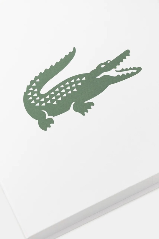 Akcesoria Lacoste szalik wełniany RE7394 granatowy