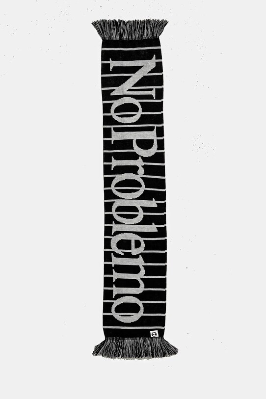 Dodaci Šal No Problemo No Problemo Striped Scarf NP90103.02 crna