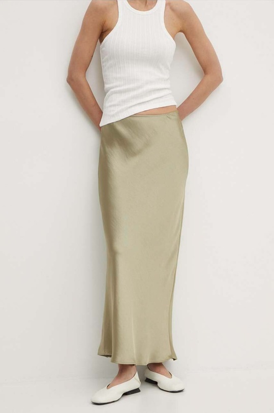 Φούστα Samsoe Samsoe SAAGNETA casual πράσινο F24200090