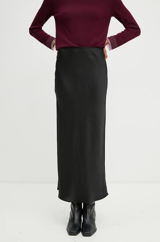 Samsoe Samsoe fusta SAAGNETA negru F24200090