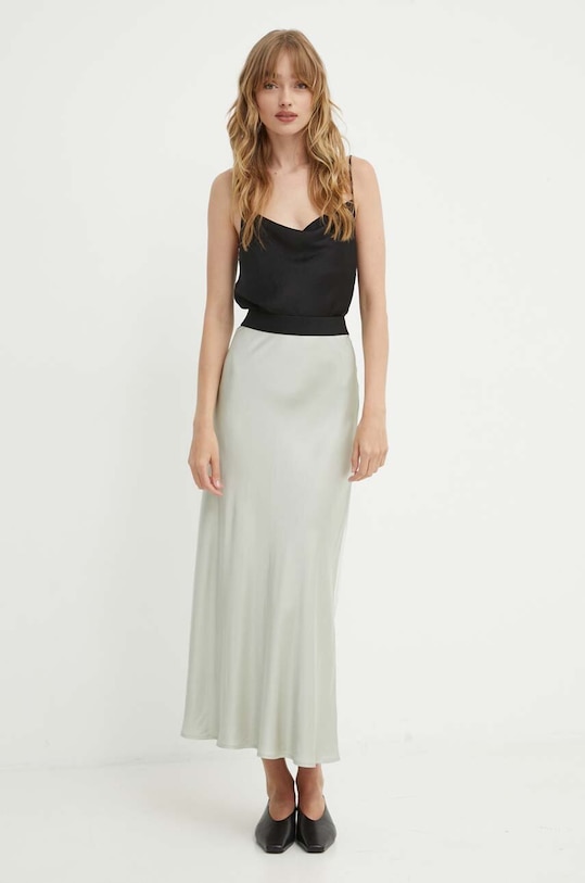 2NDDAY fusta 2ND Clea TT - Fluid Satin 2244150222 gri ZW24