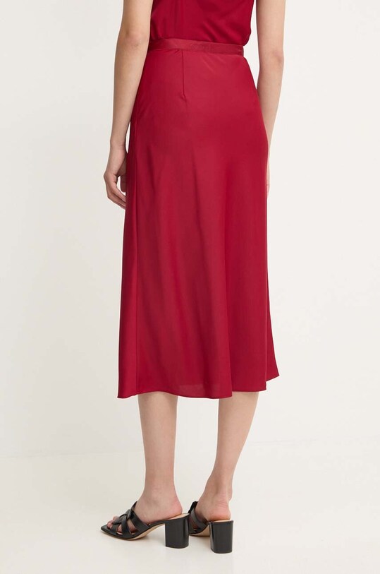 Calvin Klein fusta K20K207308 burgundia AW24