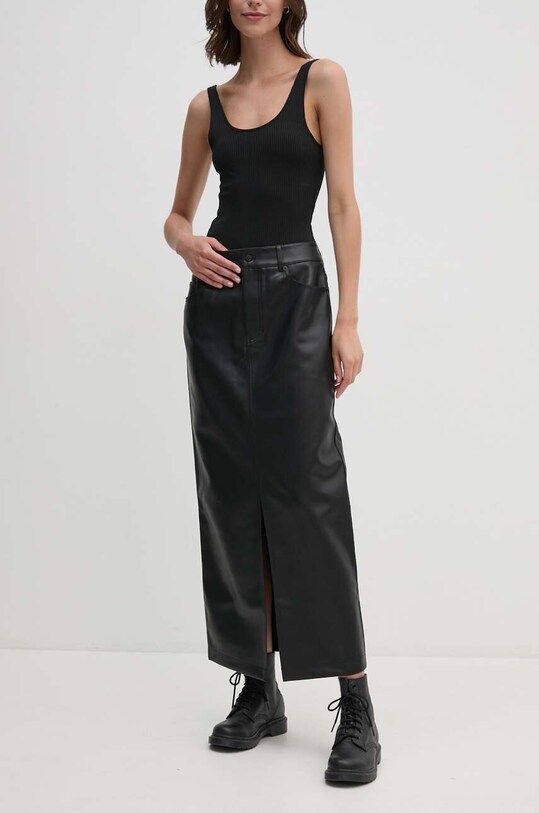 Calvin Klein Jeans spódnica casual czarny J20J223547