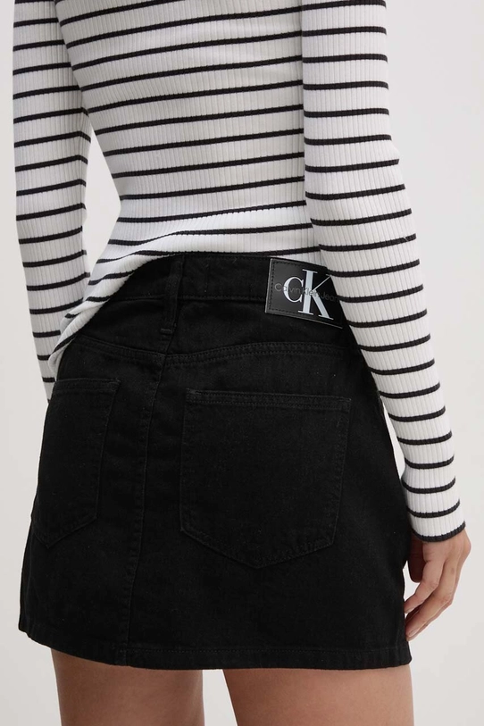 Oblečenie Rifľová sukňa Calvin Klein Jeans J20J223705 čierna