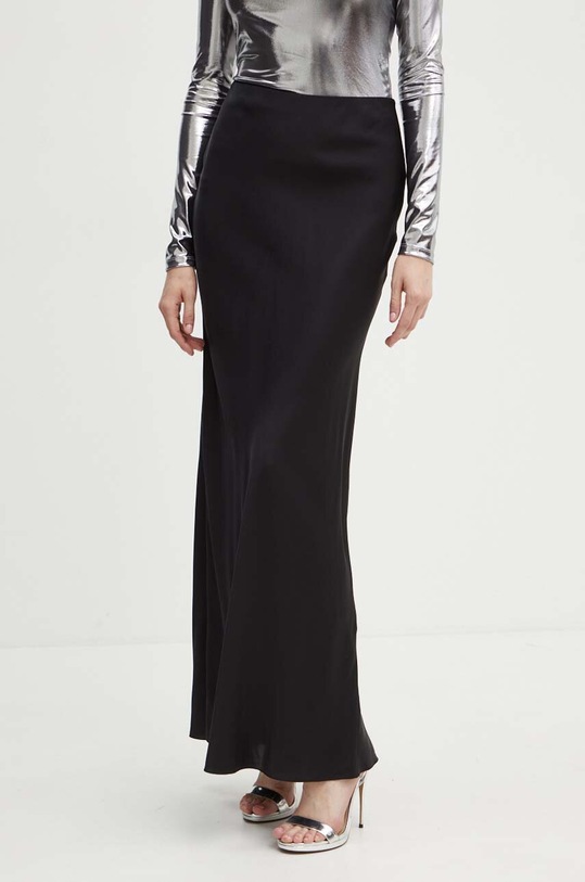 Suknja Patrizia Pepe bez uzorka crna 8G0406.A051