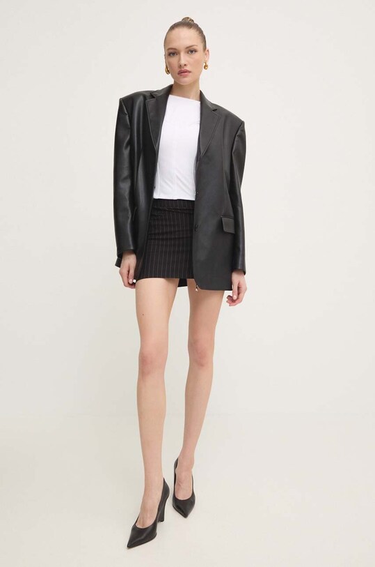 Patrizia Pepe spódnica 8G0410.A457 czarny AW24