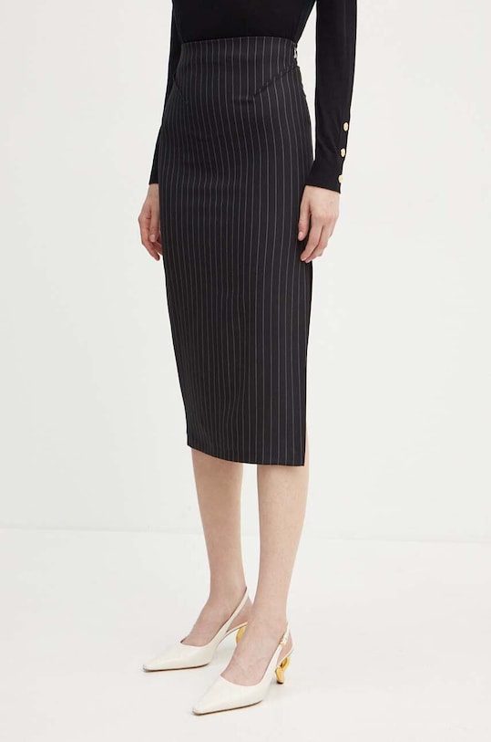Sukně Patrizia Pepe midi černá 8G0411.A457