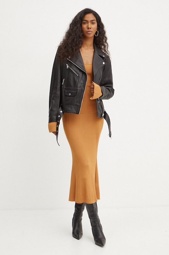 Спідниця Patrizia Pepe 8G0423.K9J5 коричневий AW24