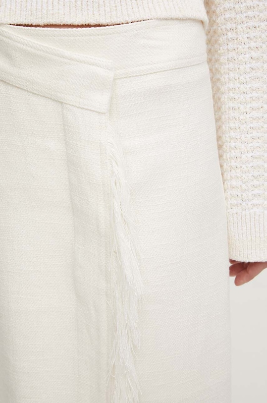 Льняная юбка A.L.C. Amelie 3SKRT00537 бежевый