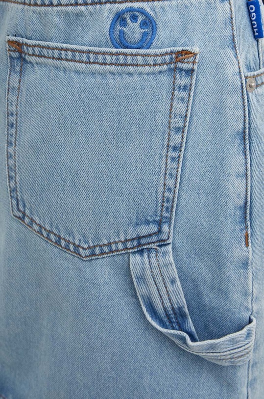 HUGO Blue spódnica jeansowa 50517274 niebieski