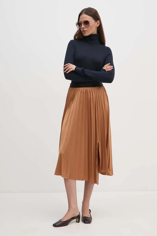 Dkny spódnica P4ENTQBW brązowy AW24