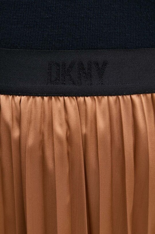 Sukňa Dkny hnedá P4ENTQBW