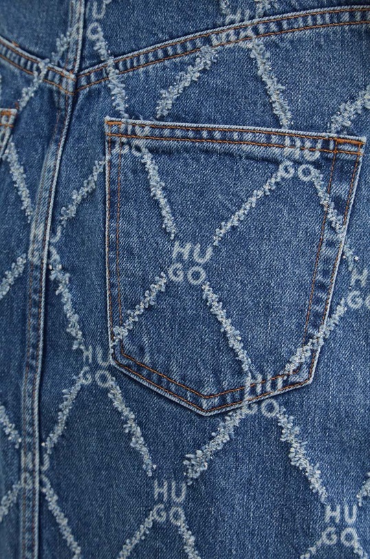 Džínová sukně HUGO modrá 50519898