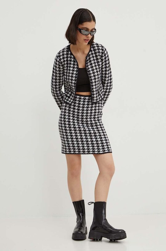 HUGO fusta 50519901 negru AW24