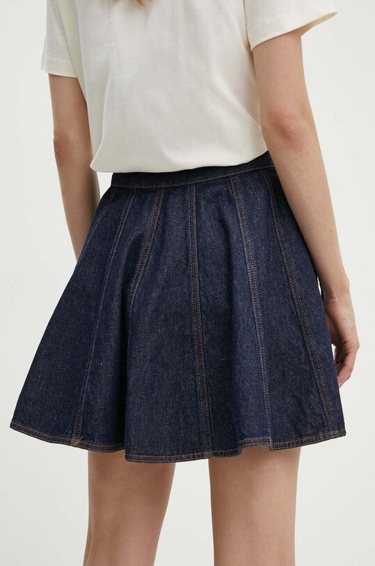Oblečenie Rifľová sukňa MSGM 3741MDD237.247766 tmavomodrá