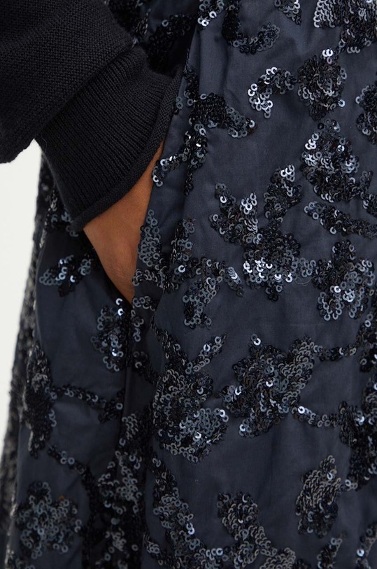 Bavlněná sukně Weekend Max Mara 2425106101600 námořnická modř