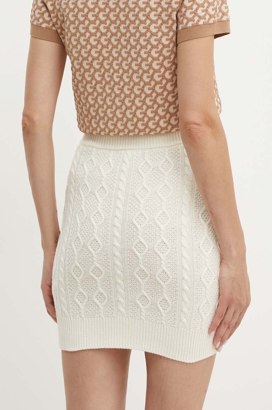 Îmbrăcăminte Guess fusta din amestec de lana ISABELLE W4YD58.Z37L1 bej