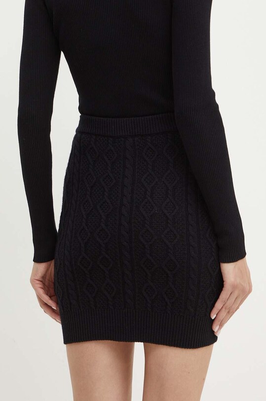 Oblečení Sukně s příměsí vlny Guess ISABELLE W4YD58.Z37L1 černá