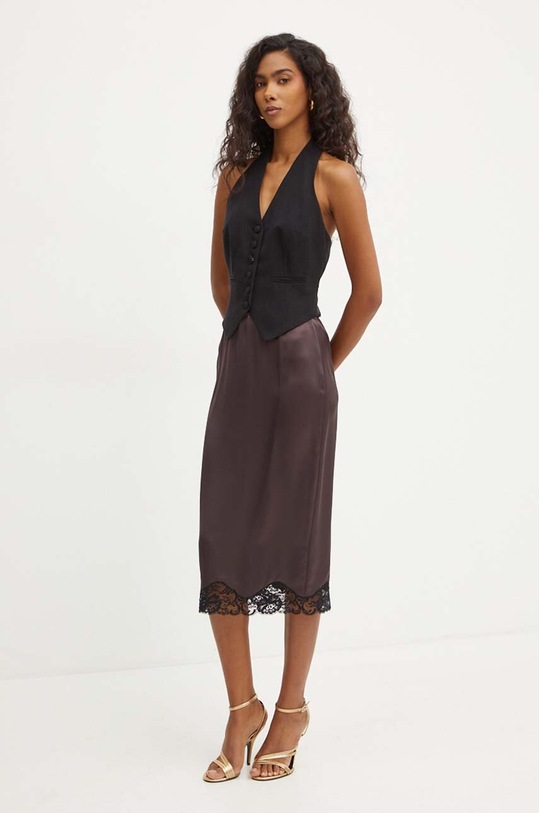 Юбка Pinko 104138.A24N бордо AW24