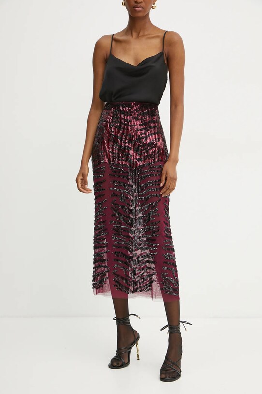 Спідниця Pinko midi бордо 103850.A201
