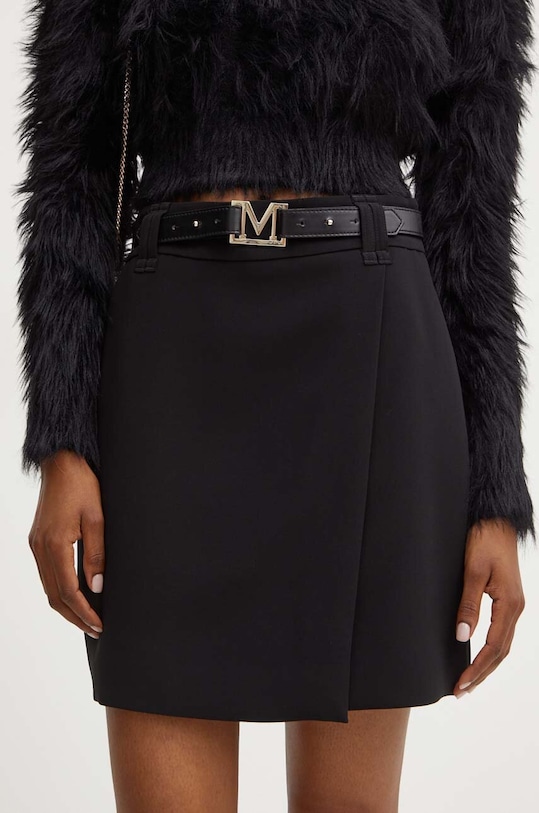 Marciano Guess spódnica LEILA z elastanem czarny 4YGD02.7115A